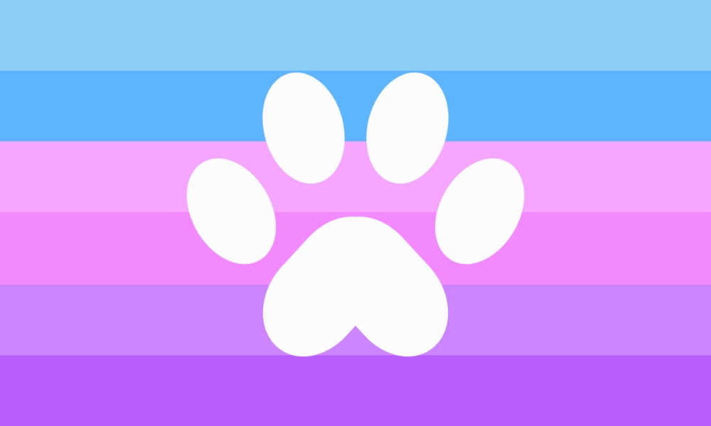 Alt Catgender Flag with Icon