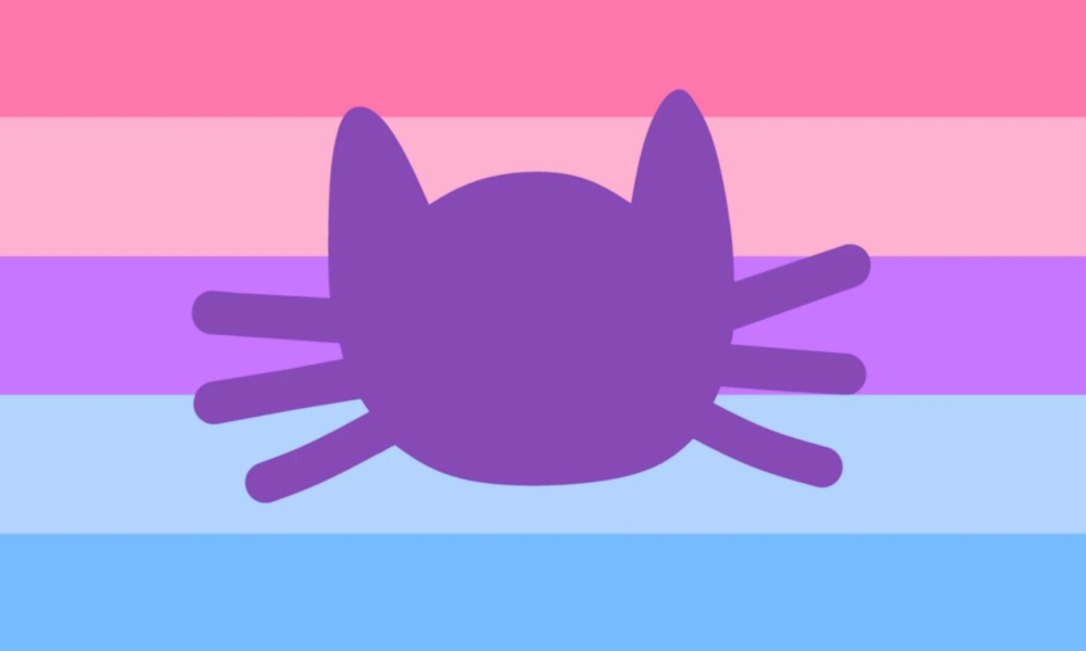 Alt Catgender Flag with Icon