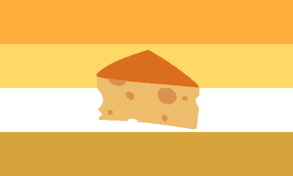 Alt Cheesegender Flag with Icon