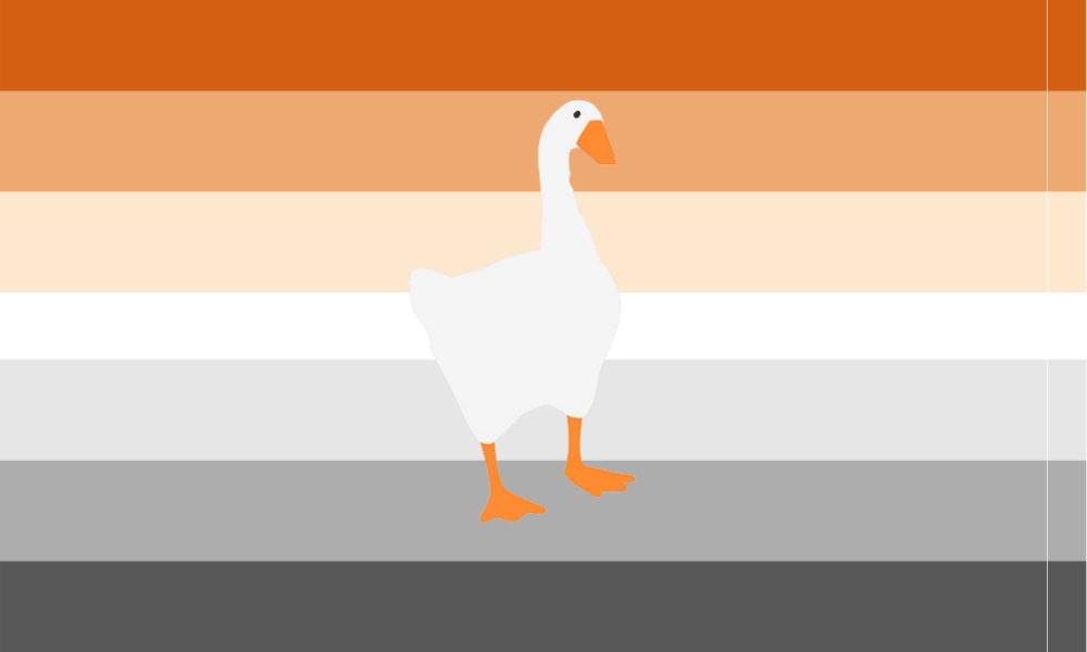 Alt Goosegender Flag with Icon