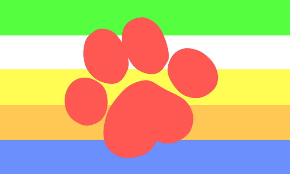 Alt Pupgender Flag with Icon